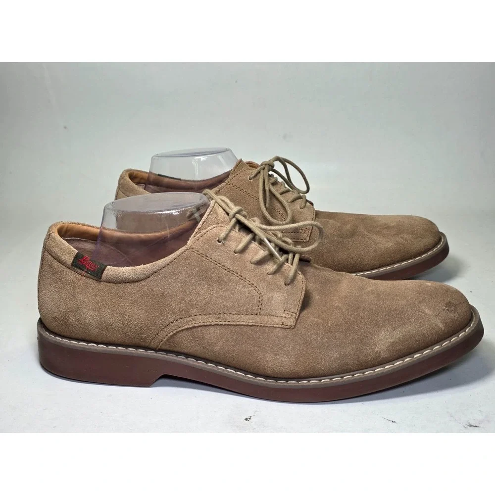 G. H. Bass & Co. Pasadena Men's Oxford Shoes Size 10 M Brown Suede Derby Classic